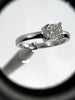 .50 Carats Cushion Cut Diamond Ring