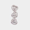 Radiant Illusion Heart Diamond Pendant Necklace (PENDANT ONLY)