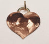 Laser Engraved Photo Pendant Necklace Small
