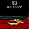 Classic Yellow Gold Wedding Ring Set