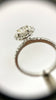 .40 carat Round with Halo and Side Stones