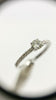 .30 Round Cut Diamond Ring with Side Stones Engagement Ring