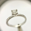.40 Carat Round Cut with Side Stones