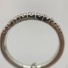 .33 Carats Half Eternity Ring in White Gold Setting