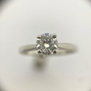 .80 carats Round Cut in Solitaire Setting