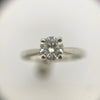 .80 carats Round Cut in Solitaire Setting