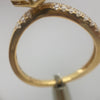 Heart Shaped Ring in Yellow Gold Setting