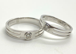 Deluxe Wedding Ring Set