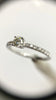 .30 Round Cut Diamond Ring with Side Stones Engagement Ring