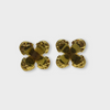 Clover Earrings in Yellow Gold Setting